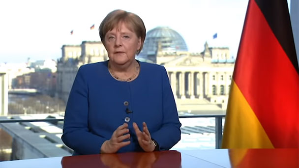 TV-Rede von Bundeskanzlerin Merkel erreichte 9 Millionen Menschen – Rede hier im VIDEO