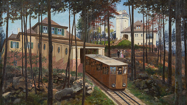 Wunderbare Idee für das Corona-Zeitalter aus dem Stadtmuseum Baden-Baden – Online-Serie „Die historische Merkur-Bergbahn“
