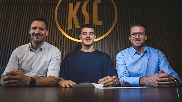 John Davis Meyer bleibt beim KSC – „Wir setzen weiterhin konsequent auf unsere eigenen Talente“