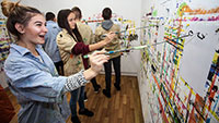 Kreativkurse im Museum Frieder Burda - Kinder lernen Techniken und Künstler kennen