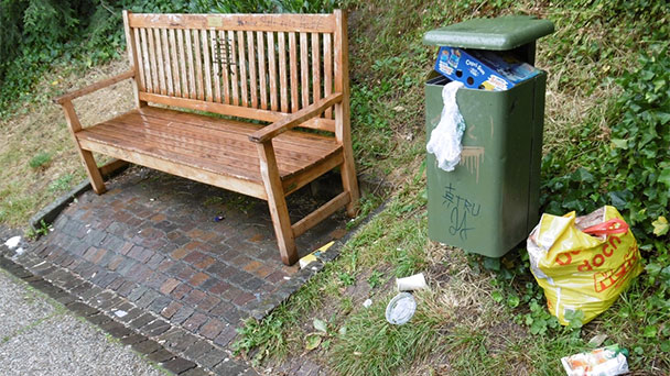 Leserbrief „Meine Meinung“ – Müll in der Lichtentaler Allee – „Täglich das ‚good-good life‘ Gefühl“