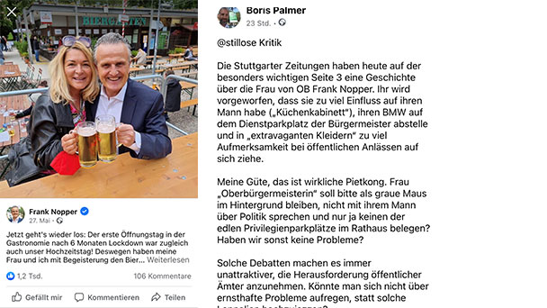 Aufregung um „Frau Obermeisterin“ in Stuttgart – OB-Söhne betreuen „städtische Social-Media-Kanäle“ des Stadtoberhaupts 