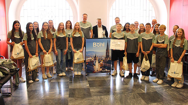 Bühler Schüler olympiaverdächtig – OB Schnurr gratuliert „Windeck“-Sportlern