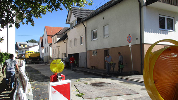 Ende für Baustelle Balger Hauptstraße in Sicht