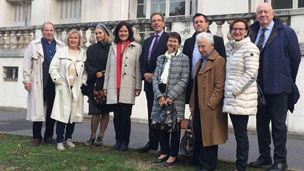 OB Mergen, Armin Schöpflin und Werner Schmoll auf Reisen – Feierlichkeiten für Ivan Turgenev in Bougival