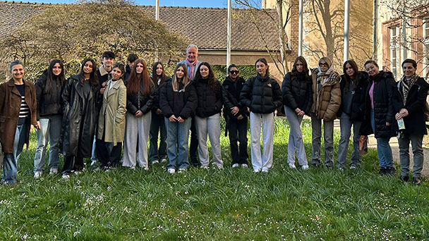 Es gibt auch schöne Termine – Baden-Badener OB Späth begrüßt Schüler aus der Toskana