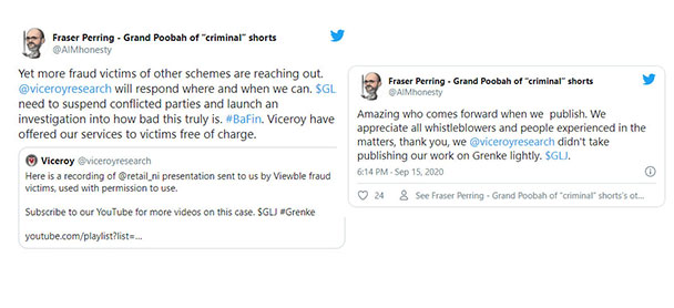 Fraser Perrings Manöver mit Whistleblower-Aufruf – Plädoyer für Grenke bei Analysten – „Bei der Grenke-AG sitzt ein Experte im Aufsichtsrat“