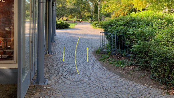 SPD-Stadtrat Werner Schmoll befürchtet Fahrrad-Kollisionen beim Festspielhaus – „Provisorische Richtungspfeile an der Engstelle“ SPD-Stadtrat Werner Schmoll befürchtet Fahrrad-Kollisionen beim Festspielhaus – „Provisorische Richtungspfeile an der Engstelle“