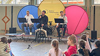 Berliner Philharmoniker in der Baden-Badener Weststadt – Schüler „in die faszinierende Welt der Musik entführt“