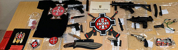 Razzia gegen „Ku-Klux-Klan Deutschland" in Baden-Württemberg – Auch zwei Objekte im Landkreis Rastatt – „Nationalsozialistisches Gedankengut"