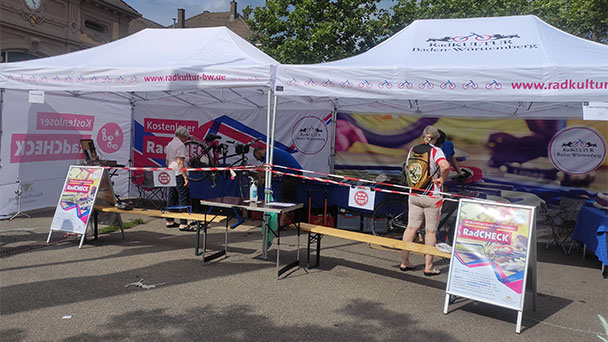Rad-Check-Tournee alle Radfahrer in Baden-Baden – Mobile Fahrradwerkstatt an fünf Stationen