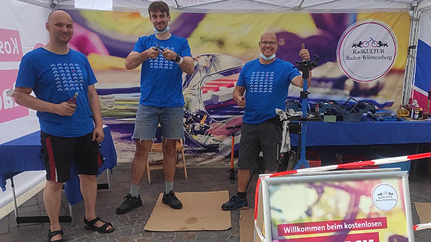 Angebot für Baden-Badener Fahrradfahrer – Letzter kostenloser RadCheck am 25. Juli