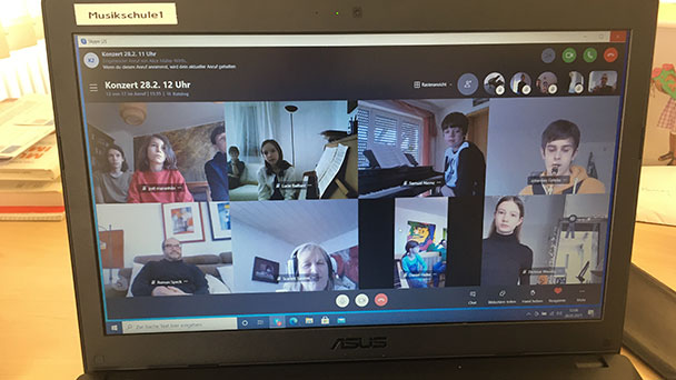 Premiere: Online-Konzert der Clara-Schumann-Musikschule – „Resonanz war überwältigend“ Premiere: Online-Konzert der Clara-Schumann-Musikschule – „Resonanz war überwältigend“