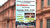 1.000 Demonstranten in Rastatt erwartet – „Kein Spielraum für Verbot“