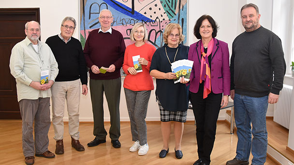 OB Mergen mit IBB-Mitarbeiter im Gespräch – Steigenden Zahl psychischer Erkrankungen