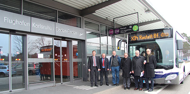 Neue Buslinie zum Baden-Airpark - Start am Sonntag