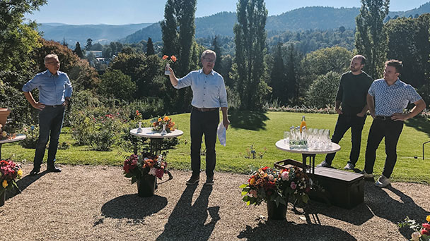 Baden-Badener Rosen gehen in den Winterschlaf – Abschluss der Saison auf dem Beutig Baden-Badener Rosen gehen in den Winterschlaf – Abschluss der Saison auf dem Beutig