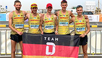 Geher Carl Dohmann und Nathaniel Seiler holen Bronze im Oman – „Knochenharter Wettkampf“
