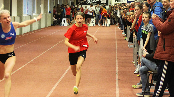 Guter Start des SCL Heel ins neue Jahr – Laura Vranes badische Sprinterin