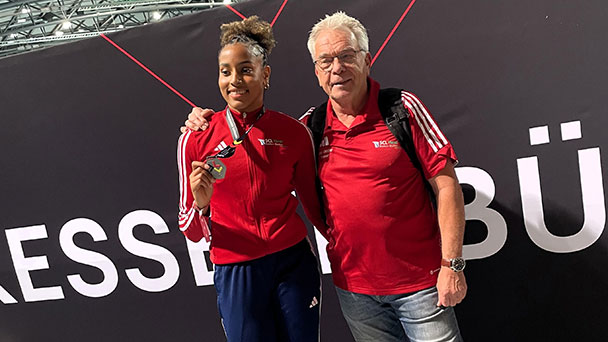 Großartiger Wettkampf von SCL-Heel-Athletin Mikaelle Assani –Baden-Badenerin gleich hinter Maleika Mihambo