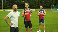 Die drei schnellsten Baden-Badener im Aumattstadion – Erster 100-Meter-Lauf nach Corona