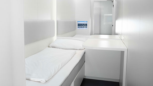 Eine Stunde Schlaf für 17 Euro – „Napcabs“ am Flughafen Stuttgart – FKB muss aber hellwach sein Eine Stunde Schlaf für 17 Euro – „Napcabs“ am Flughafen Stuttgart – FKB muss aber hellwach sein