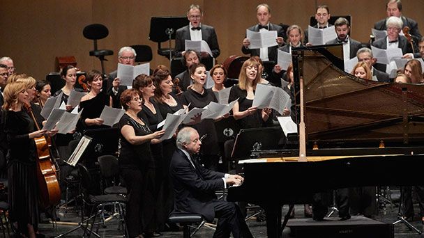 Künstler faszinierten bei Herbstfestspielen 2018 - Iván Fischer - Sir András Schiff - Budapest Festival Orchester