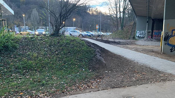 Mit dem Fahrrad zum neuen ALDI – SPD-Stadtrat Werner Schmoll macht grüne Politik 