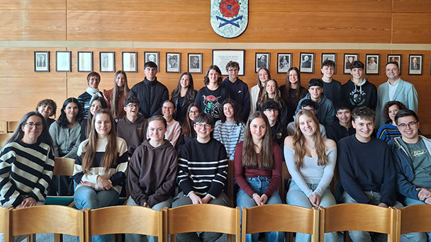 Internationales Gernsbach – Gäste aus Spanien zu Besuch im Rathaus 
