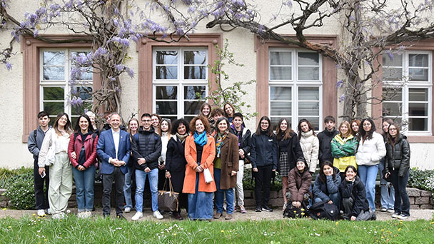 Bürgermeister Roland Kaiser kümmert sich um Schüler aus Moncalieri – Ausflüge nach Karlsruhe und Heidelberg