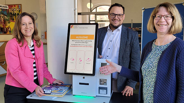Stadt Rastatt spart Arbeitskräfte – Selbstverbuchung in der Stadtbibliothek Stadt Rastatt spart Arbeitskräfte – Selbstverbuchung in der Stadtbibliothek