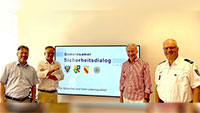 Sicherheitsdialog beim Polizeipräsidium Offenburg – Auch Baden-Badener OB Späth mit von der Partie 
