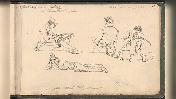 Spannende Kuratorinnenführung in Baden-Baden – Skizzenbücher aus 19. und frühem 20. Jahrhundert