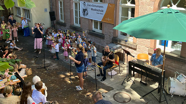 Baden-Baden, Stadt der Musiker-Talente – Sommerfest der Clara-Schumann-Musikschule