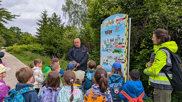 Ein Leben ohne Handy ist möglich – „Sommerspaß an der Oos“ der Vorschulkinder 