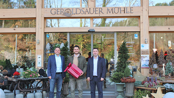 Rückblick auf 10-jähriges Jubiläum der Geroldsauer Mühle – Nicht nur an gute Gästezahlen gedacht – Spende an Kinder- und Jugendheim in Lichtental