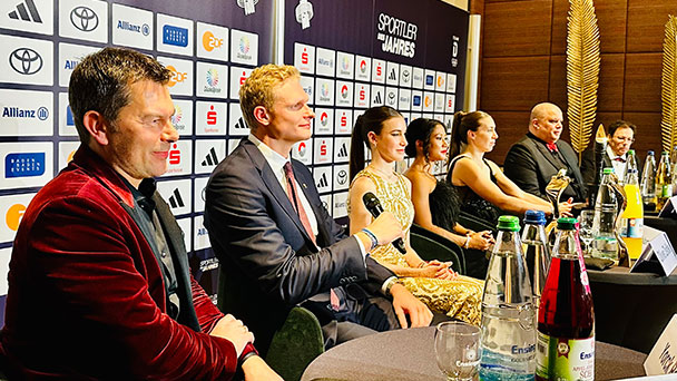 „Sportler des Jahres“ im Goldenen Buch – Dietmar Späth bei Pressekonferenz