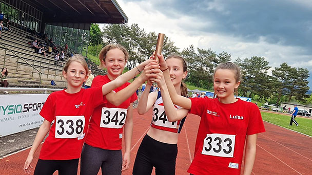 Baden-Badener Mädchen in Hochform – SCL Heel-Athletinnen siegen in Gaggenau Baden-Badener Mädchen in Hochform – SCL Heel-Athletinnen siegen in Gaggenau