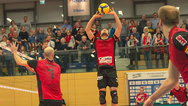 Bühler Volleyball-Bundesligisten kämpfen sich zum Sieg – Nach 2:2 Tie-Break-Sieg 