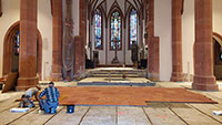 Baustellengottesdienste an Weihnachten in Baden-Baden – Sanierung Stiftskirche im „Jahresendspurt“   