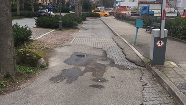 CDU-Fraktion plädiert für Sanierung von Taxistand in der Kaiserallee – „Im Zuge der Baumaßnahme Fieser-Brücke“