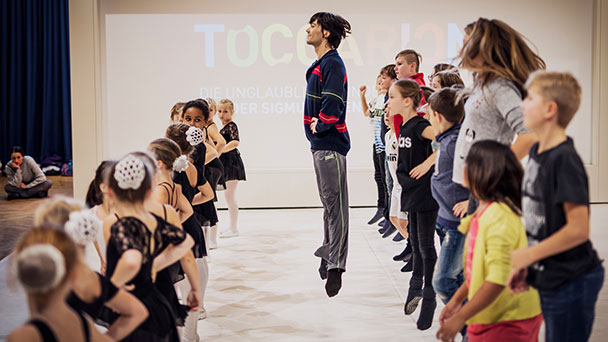 Workshop im Toccarion Baden-Baden „Tanzen ist spitze“ - Als Gast: Das Hamburg Ballett John Neumeier