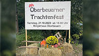 Trachtenfest in Oberbeuern – Festzelt und kleines „Woodstock der Blasmusik“