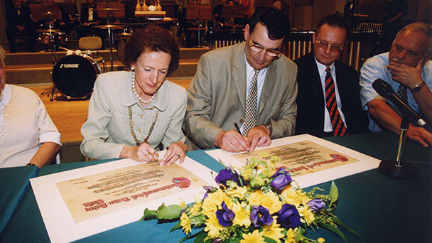 Baden-Baden würdigt 20 Jahren Städtepartnerschaft mit Jalta – Bedeutende Rolle von Gerhard Ell