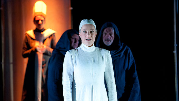 Schauspiel im Bürgerhaus Neuer Markt – „Hildegard von Bingen – Die Visionärin“