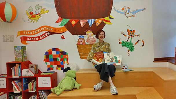 Bundesweiter Vorlesetag auch in Baden-Baden – Mit Lara Werner in der Kinderbibliothek zur Deutsch-Englischen Reise