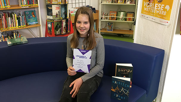 Klosterschule-Schülerin Mia Schlein gewinnt Stadtentscheid des bundesweiten Vorlesewettbewerbs – Nächste Hürde: Bezirksentscheid
