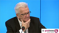 Winfried Kretschmann bleibt bei hartem Kurs – Heute in Stuttgart: „Wir brauchen drei Wochen bis wir wirklich belastbare Aussagen machen können“