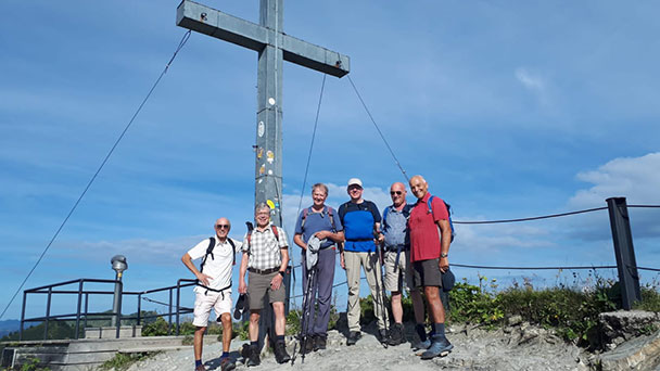 Das Wandern ist nicht nur des Müllers Lust – Baden-Badener Leichtathleten auf 2.230 Metern