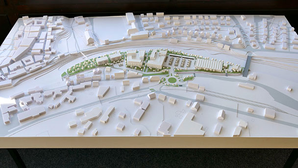 Gernsbachs großes Bauprojekt – 3D-Modell des Bebauungsplanentwurfs „Im Wörthgarten“